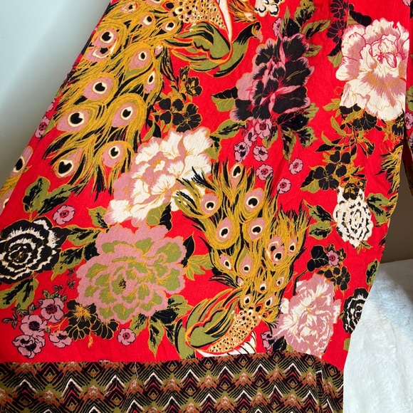 Free People Bali Birds of Paradise Cutouts jumpsuit - Picture 4 of 8